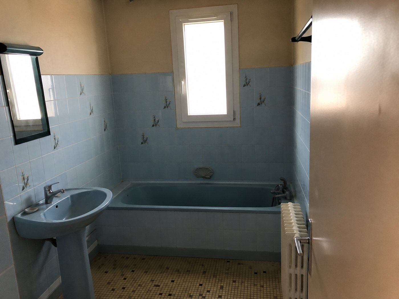 Salle de bain avant rénovation